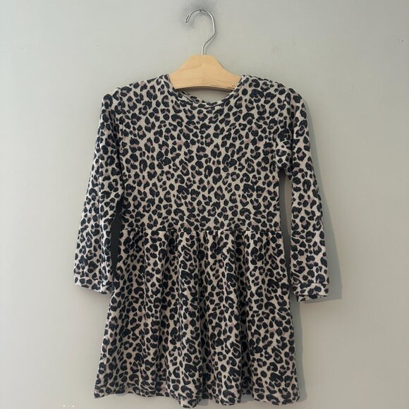 $22 ADD ON Zara cheetah print long sleeve dress Janie and Jack Baby Gap - Picture 1 of 3